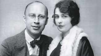 Сергей Прокофьев и Лина Прокофьева