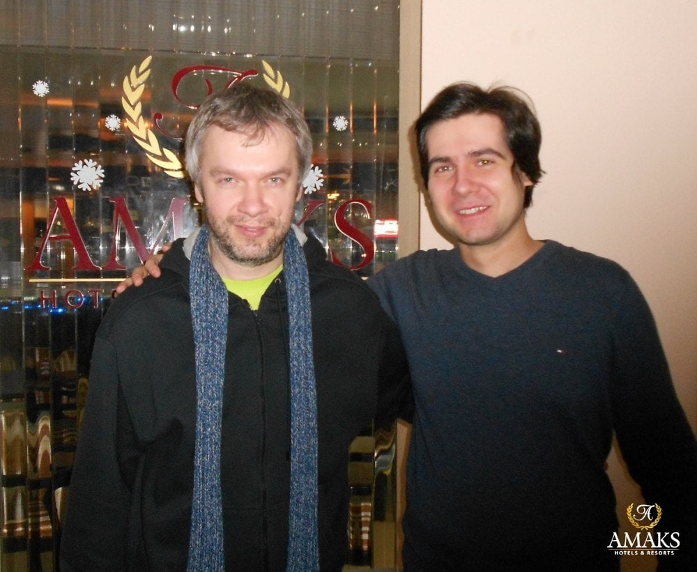 Александр Тростянский и Вадим Холоденко