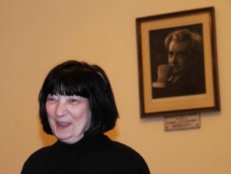 Элисо Константиновна в 29 классе Московской консерватории, 2011 год