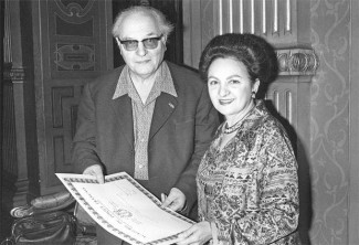 Оливье Мессиан и Ивонна Лорио, 1977 год