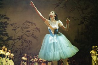Наталия Бессмертнова в роли Жизели. 1966 г