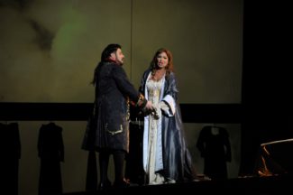 Юсиф Эйвазов и Анна Нетребко в опере "Адриана Лекуврер". Фото - vkontakte