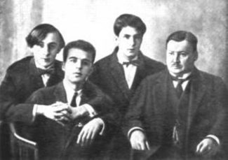 В. Горовиц, П. Коган, Н. Мильштейн и А. К. Глазунов