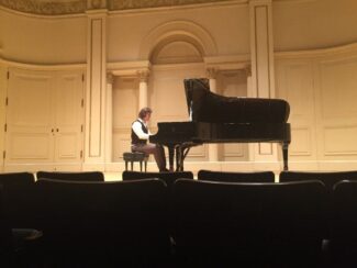 Никита Галактионов в Weill Recital Hall Никита Галактионов в Weill Recital Hall
