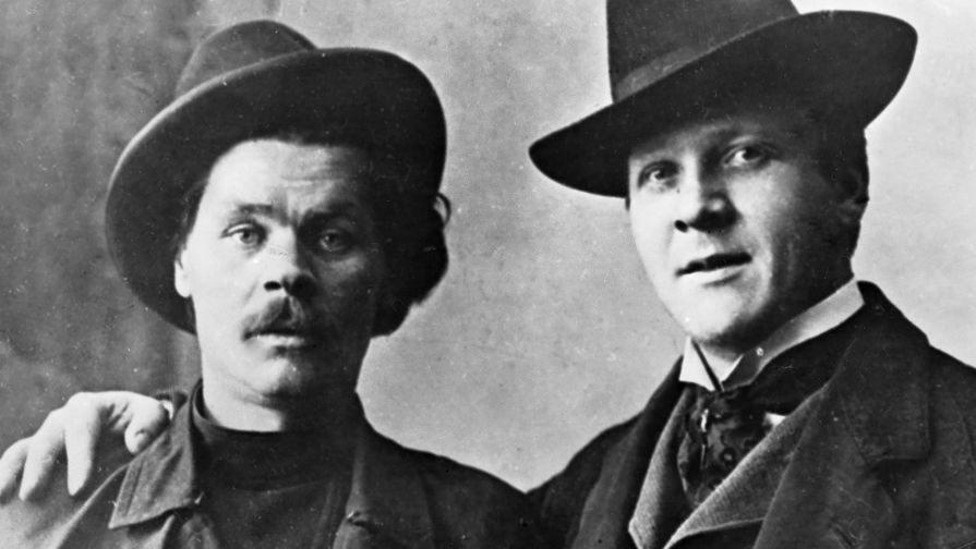 Алексей Максимович Горький и Федор Иванович Шаляпин, 1903 год