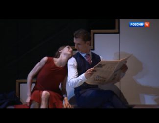 Светлана Захарова и Семён Чудин в "Анне Карениной" Джона Ноймайера