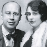 Сергей Прокофьев и Лина Прокофьева