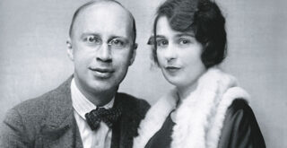 Сергей Прокофьев и Лина Прокофьева