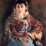 Эдуард Мане. Эмилия Амбр в роли Кармен