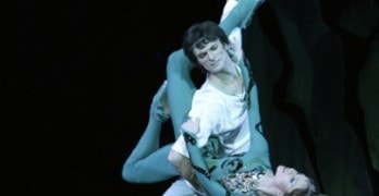 Данила - Георги Смилевски, Хозяйка Медной горы - Ольга Сизых. Фото - А. Клюшкина