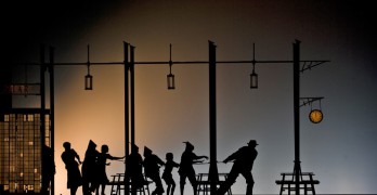 "Вертер" Массне. Сцена из I акта. Фото - Олег Черноус