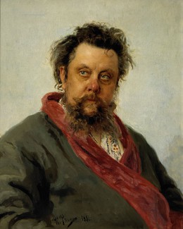 И. Репин. Портерет М. П. Мусоргского