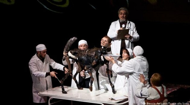 Сцена из оперы "Собачье сердце"