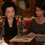 Галина Вишневская и Ольга Ростропович