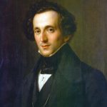 Феликс Мендельсон-Батольди. Художник Теодор Хильдебрандт, 1834 год