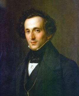 Феликс Мендельсон-Батольди. Художник Теодор Хильдебрандт, 1834 год