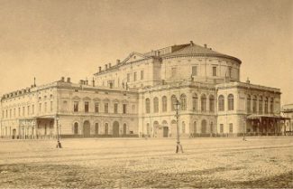 Мариинский театр до реконструкции 1885 года Мариинский театр до реконструкции 1885 года