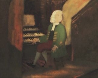 Кадр из мультипликационного фильма "И. С. Бах. Сказки старого пианино"