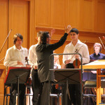 Юрий Башмет и юношеский симфонический оркестр