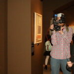 Ирина Антонова на выставке, посвященной Бриттену