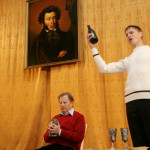 Артисты нижегородского оперного театра во время репетиции в Большом Болдино. Фото: Николай Нестеренко