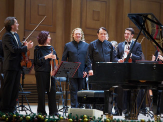 Михаил Плетнев и оркестр Новосибирской филармонии