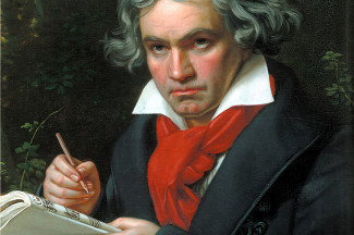 Людвиг ван Бетховен. Портрет Карла Штилера, 1820 год