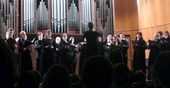 Вокальный ансамбль «Intrada» в Малом зале Московской консерватории