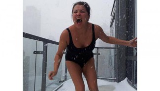 Анна Нетребко не боится нью-йоркских морозов
