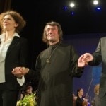 Ксения Раппопорт, Юрий Башмет и Константин Хабенский. Фото - Алексей Молчановский