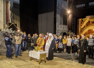 Колокола для постановки оперы "Борис Годунов" в Красноярске теперь освящены