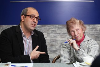 Георгий Исаакян и Роксана Сац