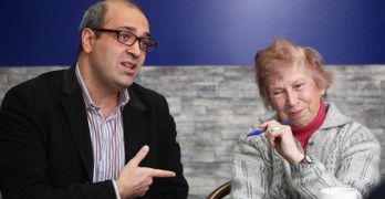 Георгий Исаакян и Роксана Сац