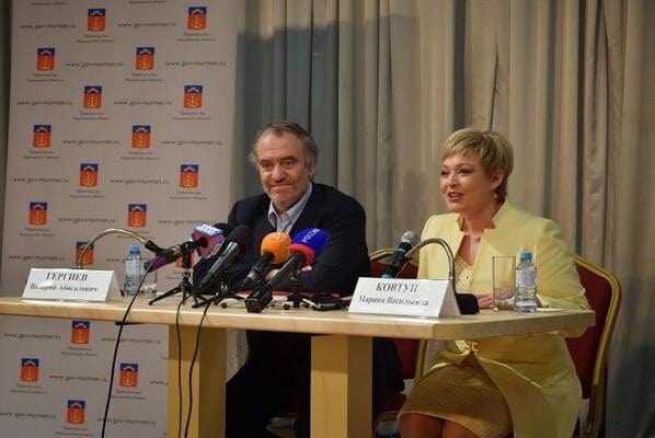 Валерий Гергиев и Марина Ковтун Валерий Гергиев и Марина Ковтун