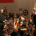 участников концерта приветствует губернатор Николай Цуканов