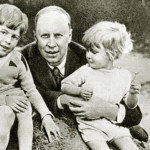 Сергей Прокофьев с сыновьями Святославом и Олегом, 1930 год. Фото - РИА Новости