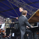 Михаил Плетнев и Николай Луганский на сцене фестиваля Рахманинова в Ивановке