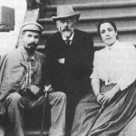 Чайковский и супруги Фигнер, исполнители партий на премьере оперы "Пиковая дама" (1890 год)