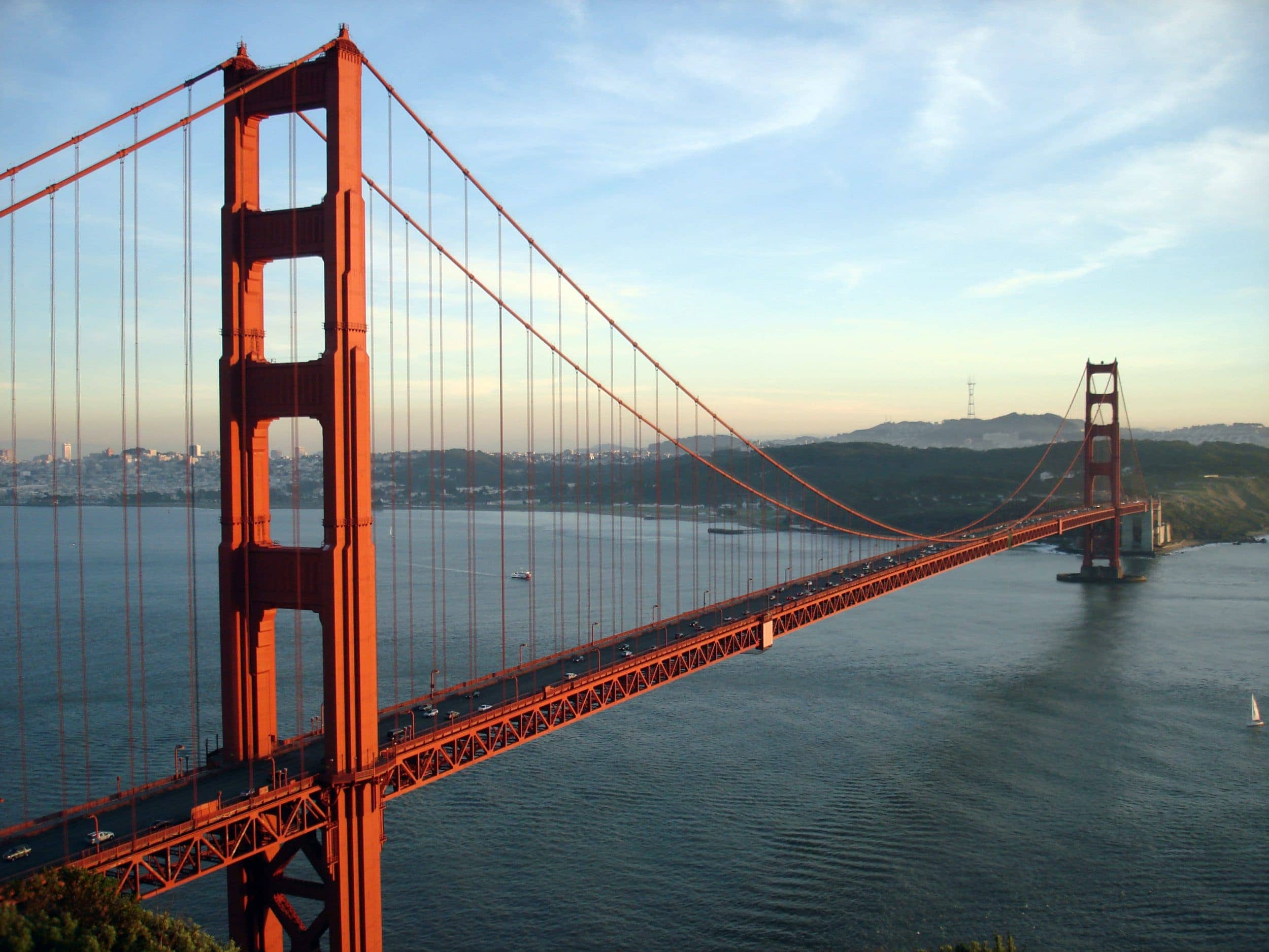 Мост "Золотые ворота" в Сан-Франциско