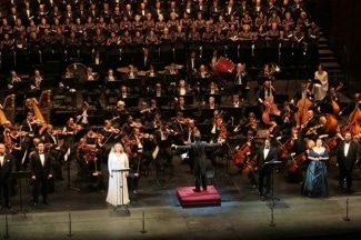 Концертное исполнение выглядело полноценной приемьерой. Фото - Дамир Юсупов