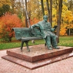 Памятник П.И. Чайковскому в Клину