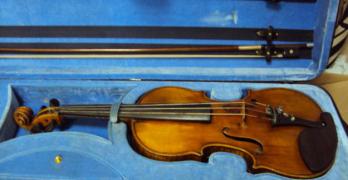 Скрипка работы Тимофея Подгорного