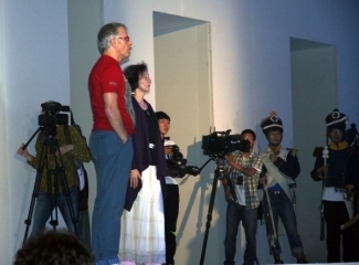 Александр Титель на репетиции в Тяньцзине