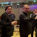 Худрук Приморского театра Антон Лубченко и Валерий Гергиев