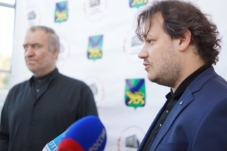 Валерий Гергиев и Антон Лубченко. Фото - Виктория Антошина
