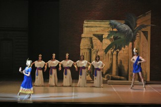 Онегин в Мариинском театре на балете "Клеопатра" с Истоминой