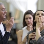 Джон Ноймайер и Диана Вишнева на репетиции. Фото - Олег Черноус