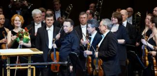 В Красноярске прошел концерт Российского национального оркестра