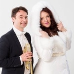 Илона Багеле и Андрис Абелите