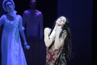 Диана Вишнева в балете "Татьяна". Фото - Олег Черноус